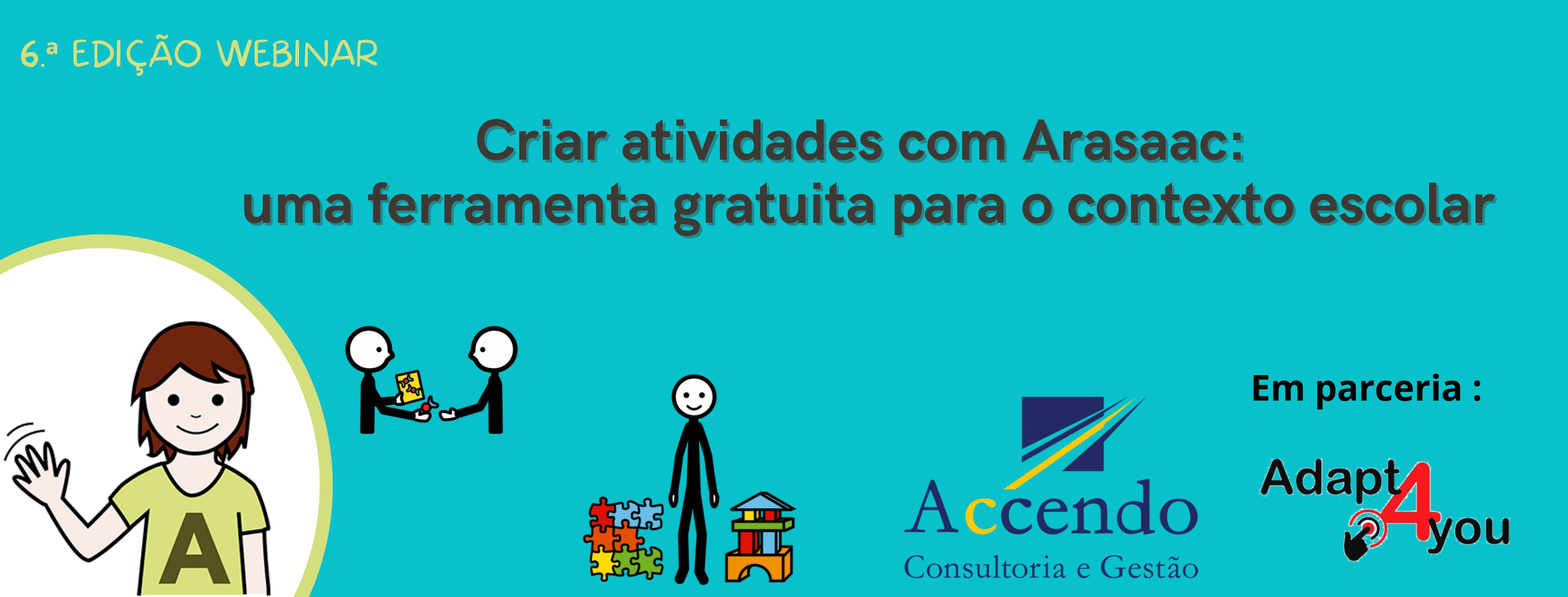 Webinar: Criar atividades com Arasaac: uma ferramenta gratuita para o contexto escolar